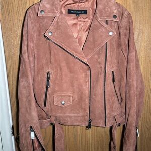 Wilsons Leather Brown Suede Jacket